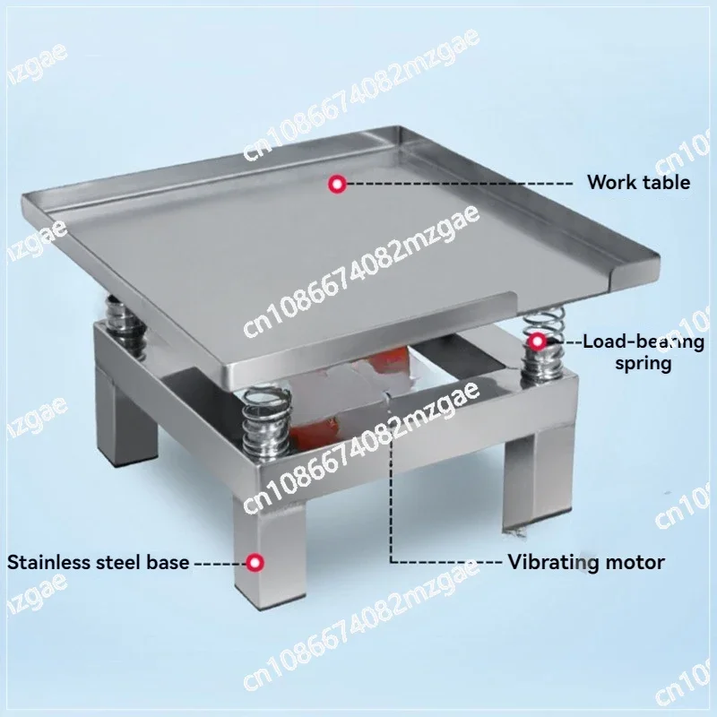 Вибрационный стол из нержавеющей стали 3000 об/мин вибрационный для бетона