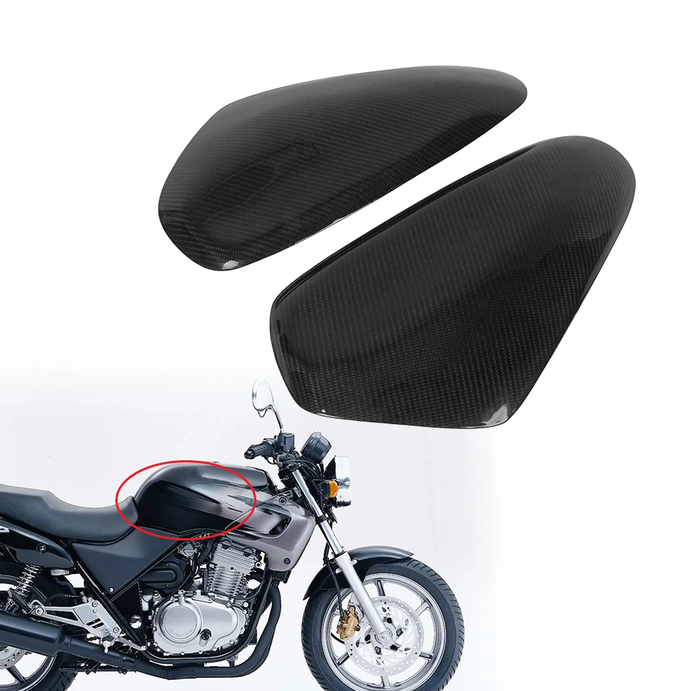 Новинка для Honda CB500 CB 500 1998 1999 2000 2001 2002 углеродное волокно газовый бак Боковая