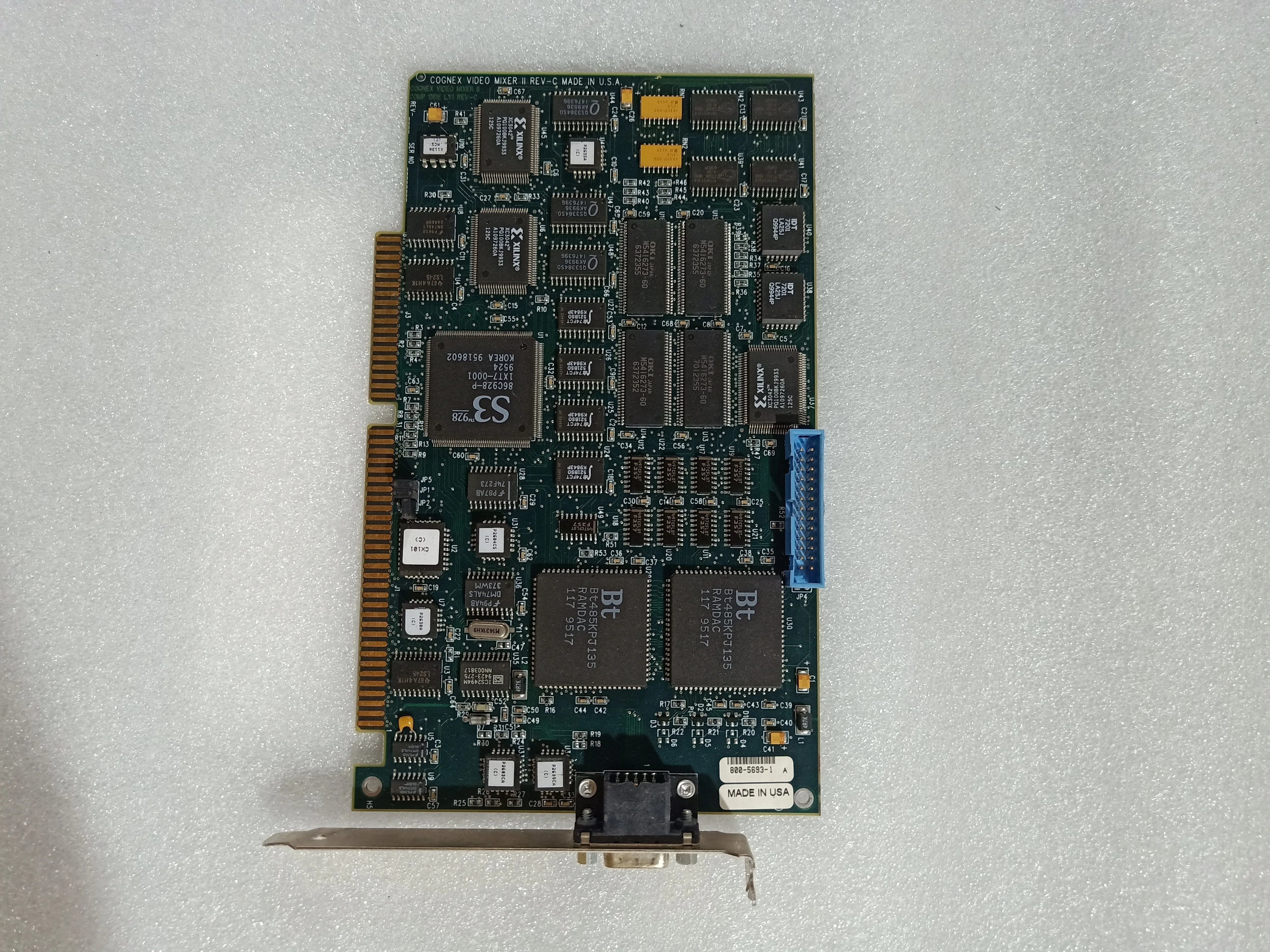 COGNEX VIDEO MIXER II REV-C ISA CARD 800-5693-1 |
