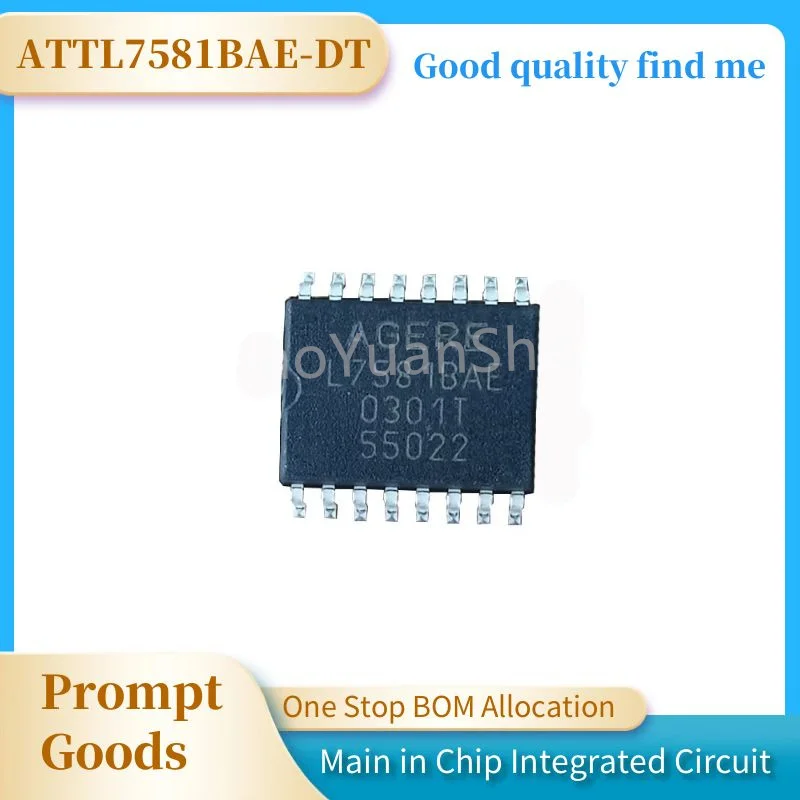 

ATTL7581BAE-DT L7581BAE, новый оригинальный встроенный чип AGERE SOP16