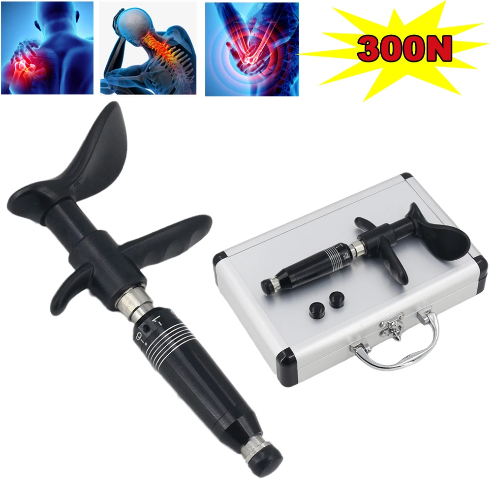 

Новый ручной хиропрактика, пистолет, регулирующий инструмент, физический Массажер для позвоночника, спина, 6 уровней, семейный набор для расслабления тела