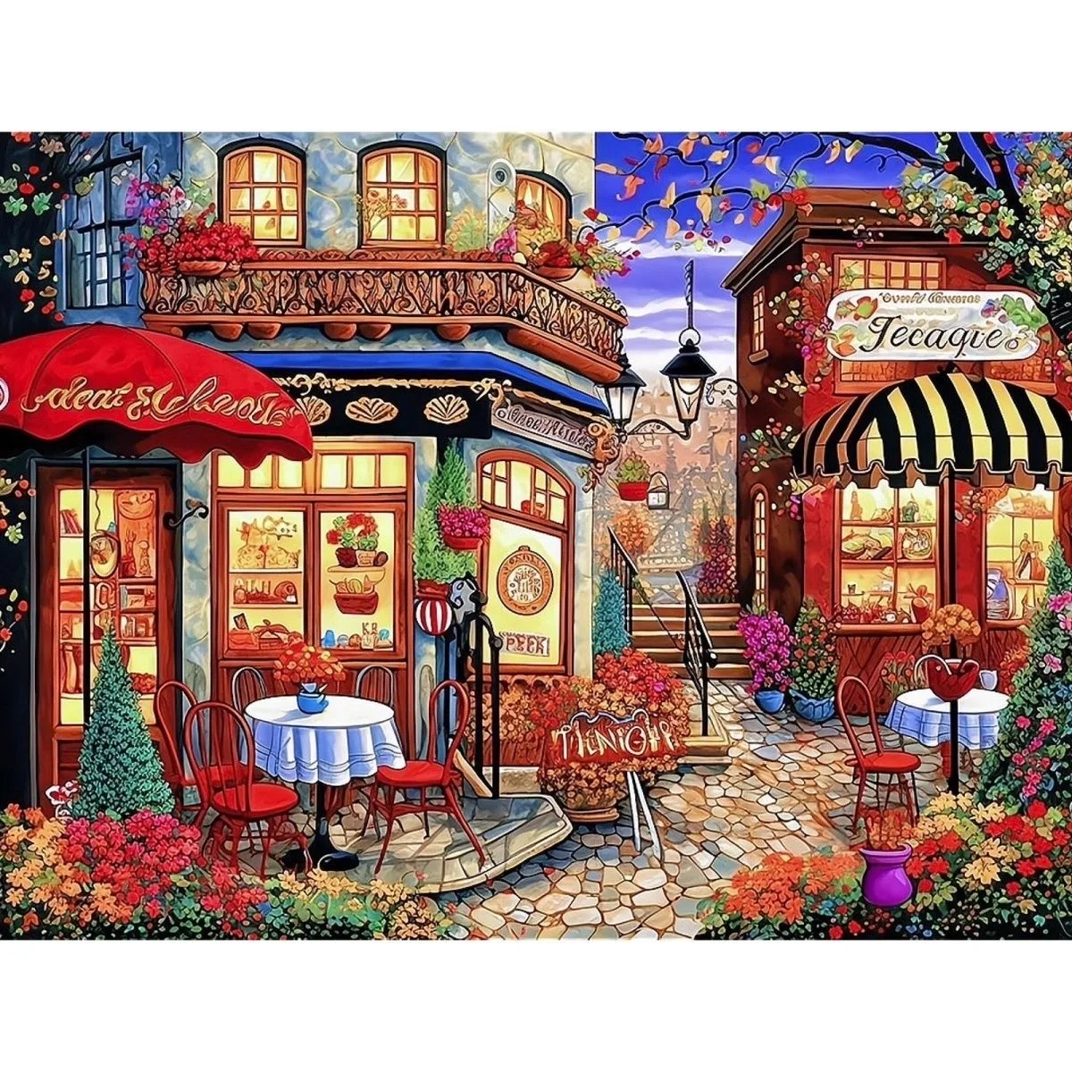 Набор для вышивки крестиком 9ct 60x8 0 см