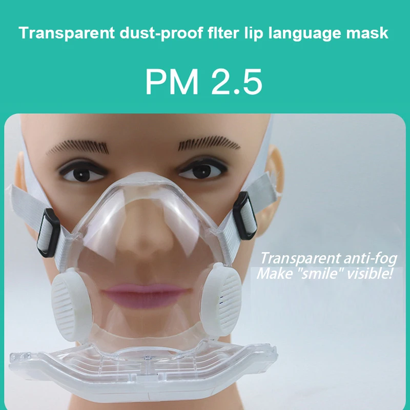 

Пылезащитный газовый защитный чехол для лица с двумя фильтрами