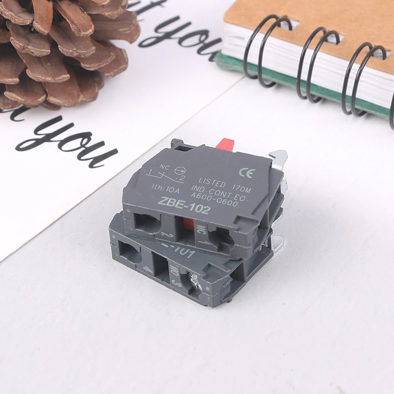 1 шт. высокопрочный огнестойкий кнопочный переключатель Контактный блок основа