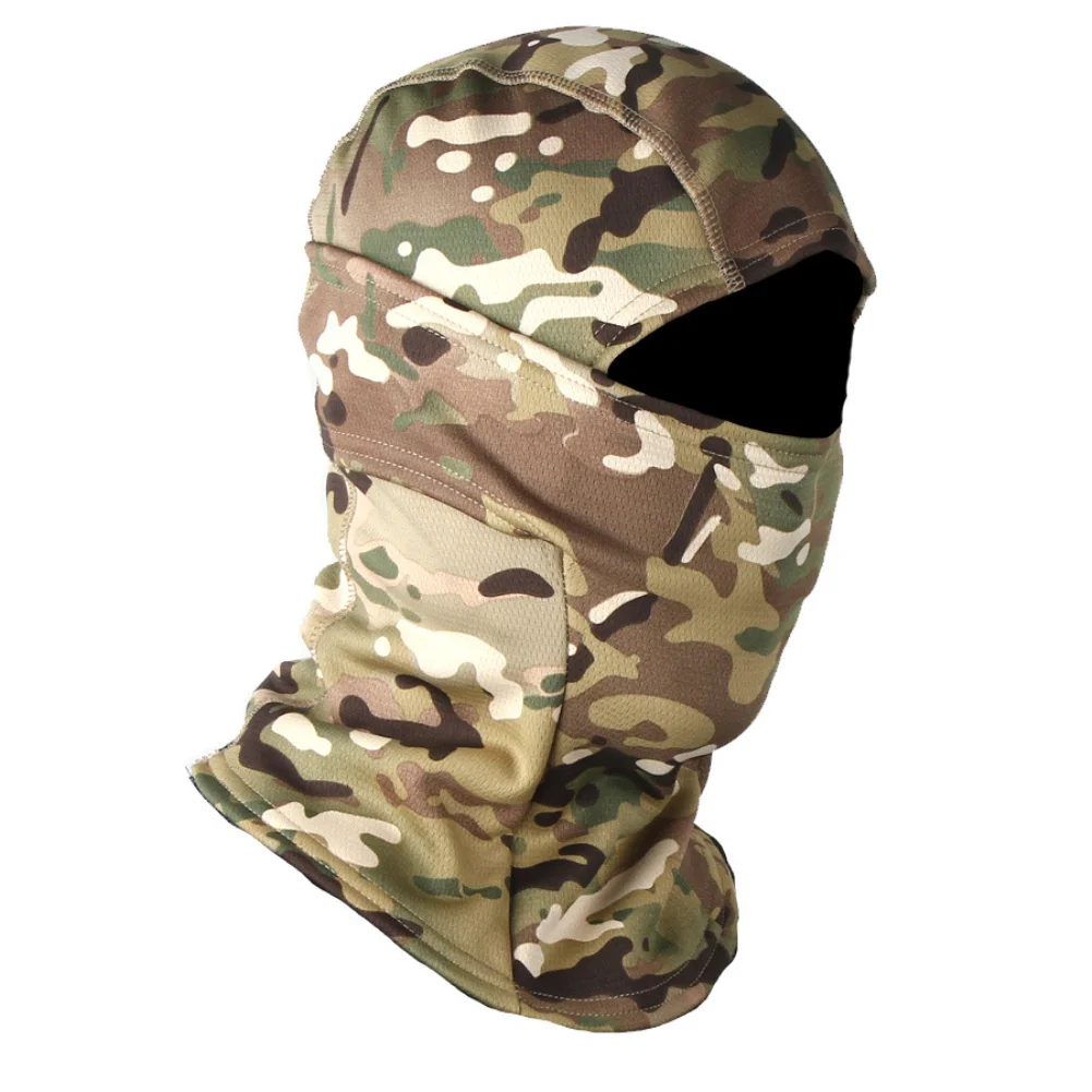 

Tactical Camouflage Balaclava Full Face Mask Ski Bike Cycling Army Hunting Head Cover Scarf Multicam Military Airsoft Cap 2023