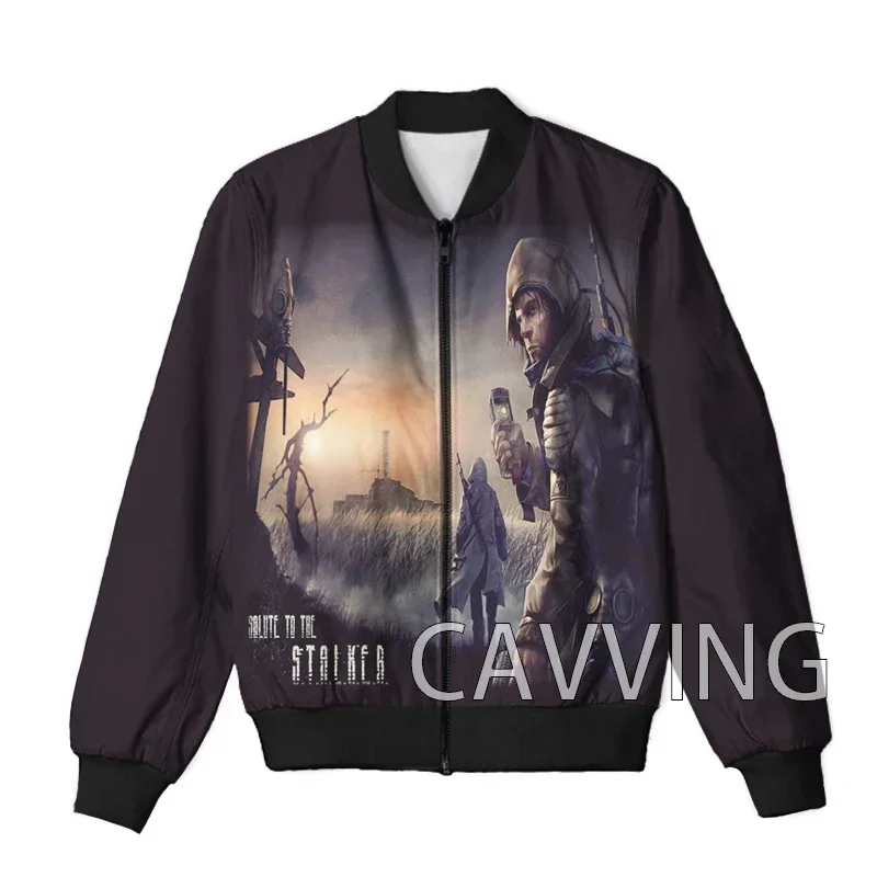 Мужская/Женская куртка-бомбер на молнии с 3D-принтом