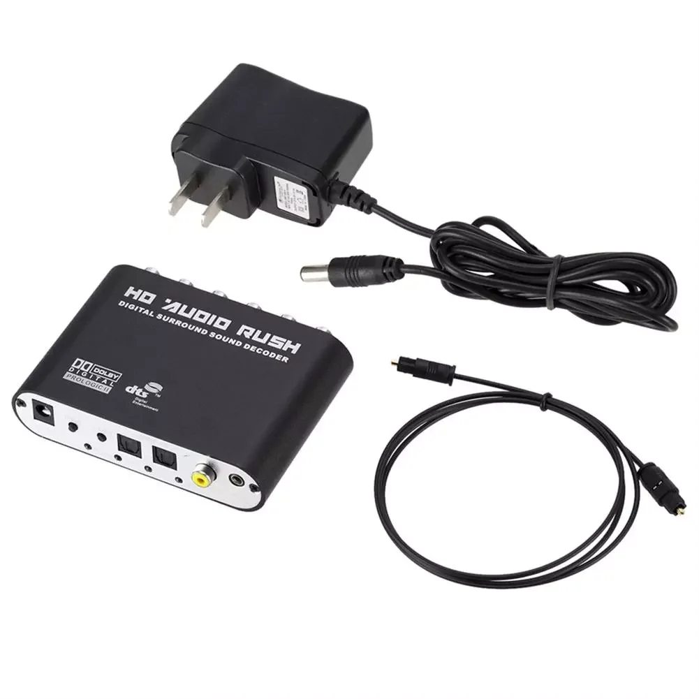 

CH HD Audio Decoder Coaxial to RCA DTS AC3 Optical Digital Audio Analog Converter amplifier HD Audio Rush Mobility Converter