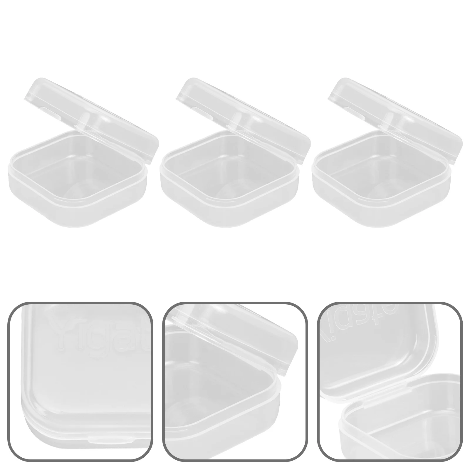 

12pcs Orthodontic Teether Box Chewing Teether Box Chewies Plastic Case Box
