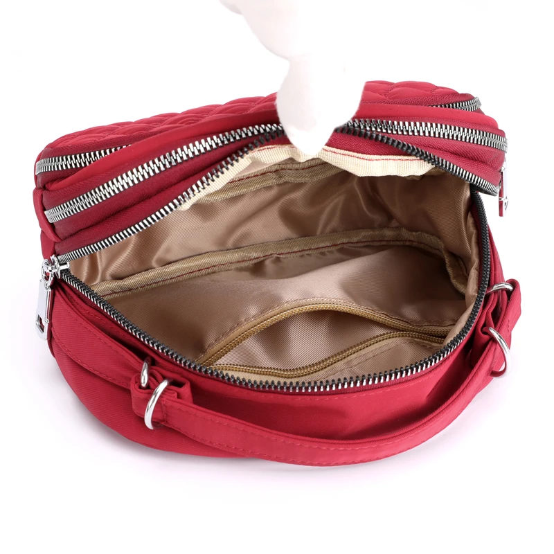 Women Luxury Designer Shoulder Bag 2022 New Trendy Fashion Ladies Nylon Crossbody Bag For Women Handbag Tote