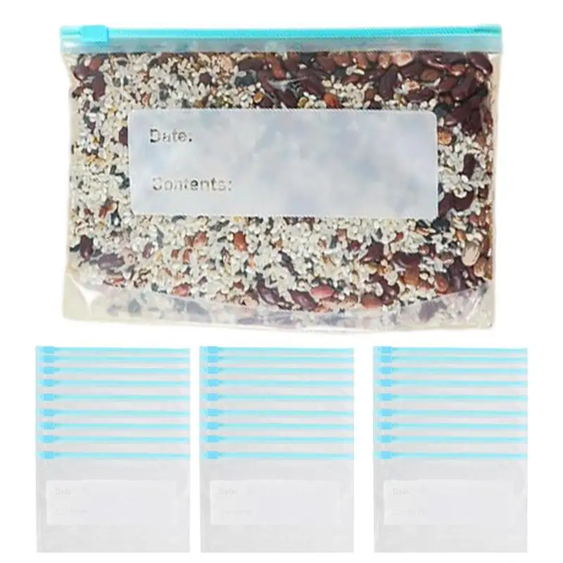 

Пакеты для морозильной камеры на молнии, Многоразовые Пакеты для закусок, Многоразовые Пакеты для галлонов, Многоразовые Пакеты без БФА, пакеты для хранения еды с легкой герметичностью