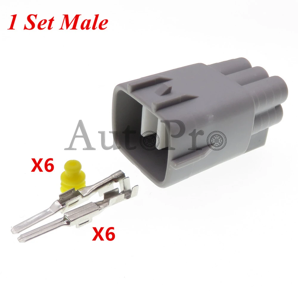 

1 комплект, 6 отверстий, Автомобильный штекер для педали TS Accel 90980-11663 90980-11194 90980-11193, проводной разъем светильник ильника для Toyota 6188-0175 6189-0323