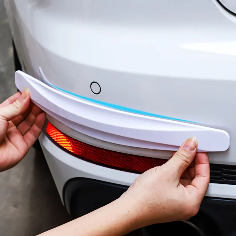 

2Pcs Car Bumper Protector Corner Guard Anti-Scratch Strips Sticker Protection Body Protector