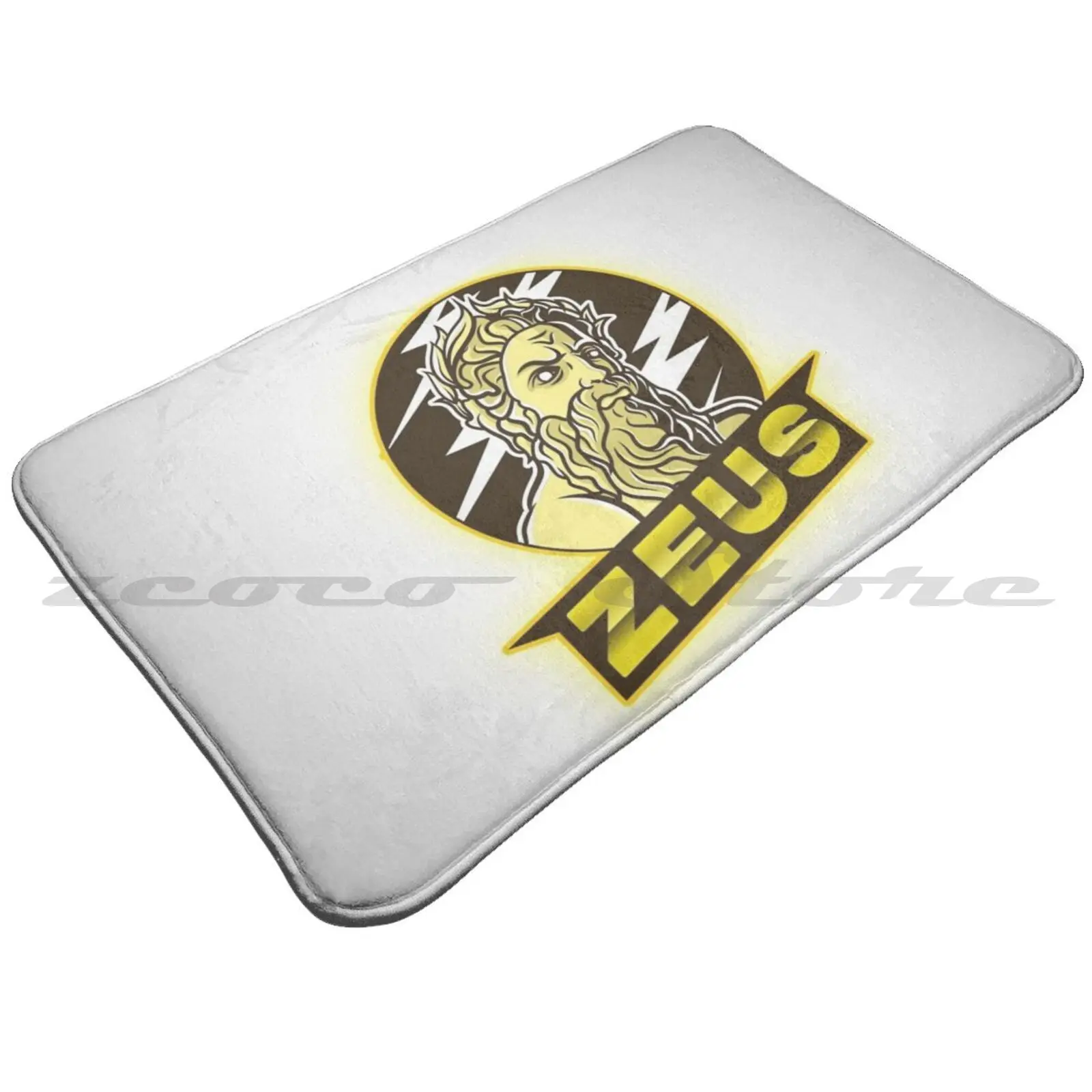 Коврик-тройник Zeus греческий бог нескользящий коврик впитывающий воду дверной God