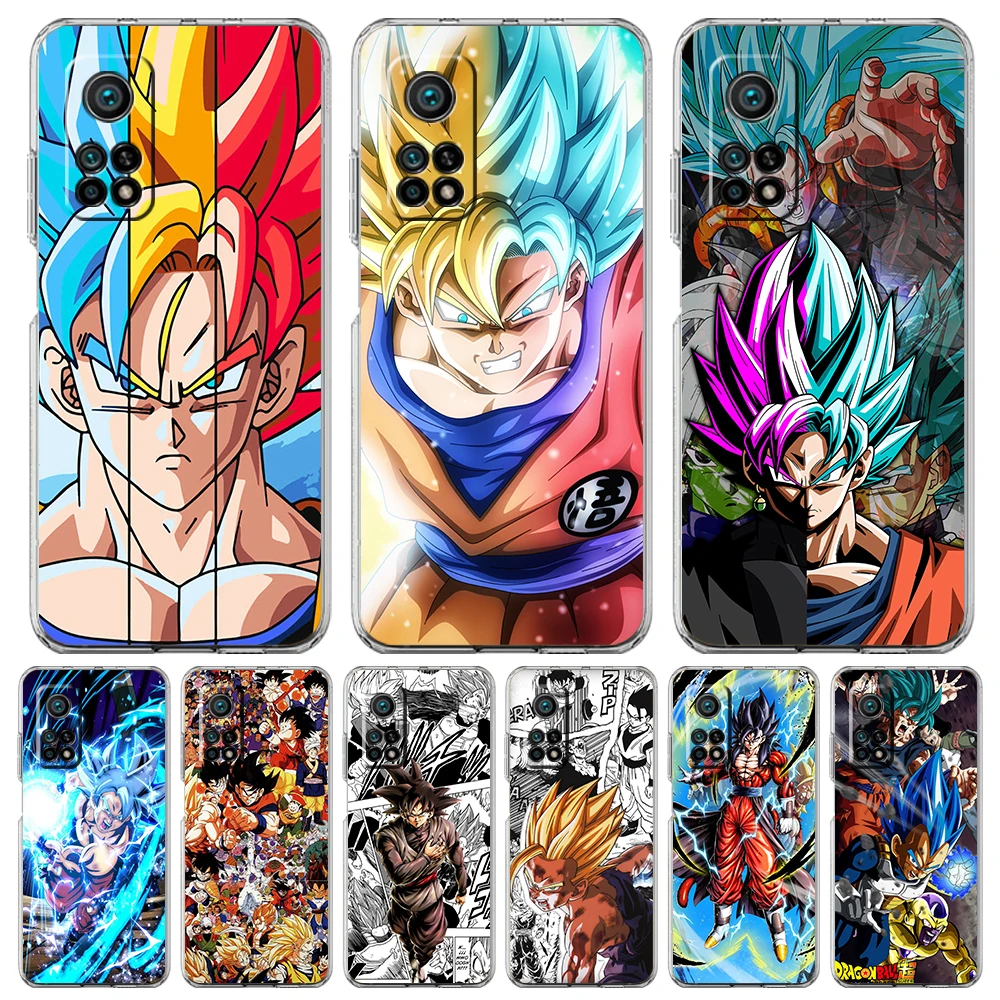 

Чехол для телефона с аниме «Драконий жемчуг» для Xiaomi Mi Poco F3 X3 X4 GT NFC M3 M4 11 Ultra 12 11X 11i Pro Lite 5G, мягкий прозрачный чехол