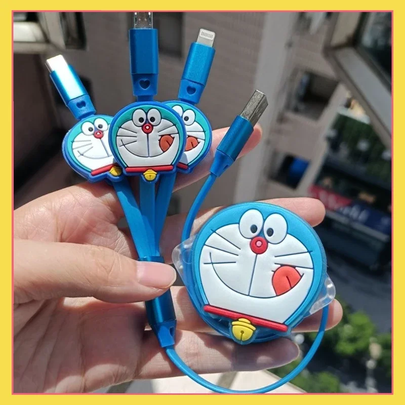 Многофункциональный Автомобильный Кабель Doraemon для зарядки и передачи данных