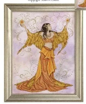 

14CT /16CT/18CT /25CT 14CT Fire Goddess Joan Elliott collection Cross Stitch Kits Sets 41*51cm CS-111WM