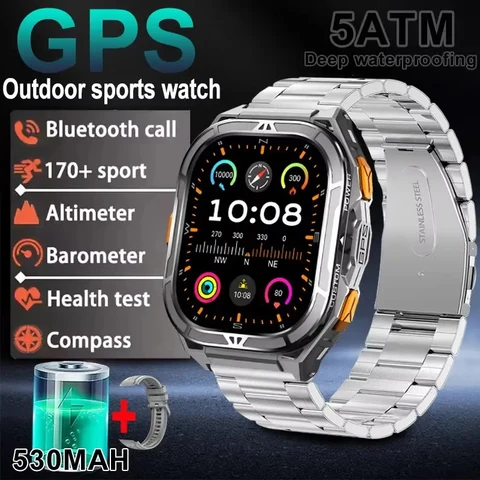 Xiaomi AMOLED смарт-часы с GPS  для мужчин