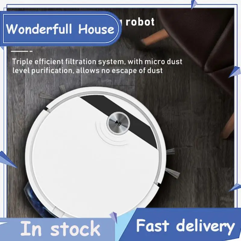 

Автоматический небольшой пылесос с фиксированной точкой для глубокой очистки Robo Home Smart Sweeper мобильный телефон App 2800pa 15w