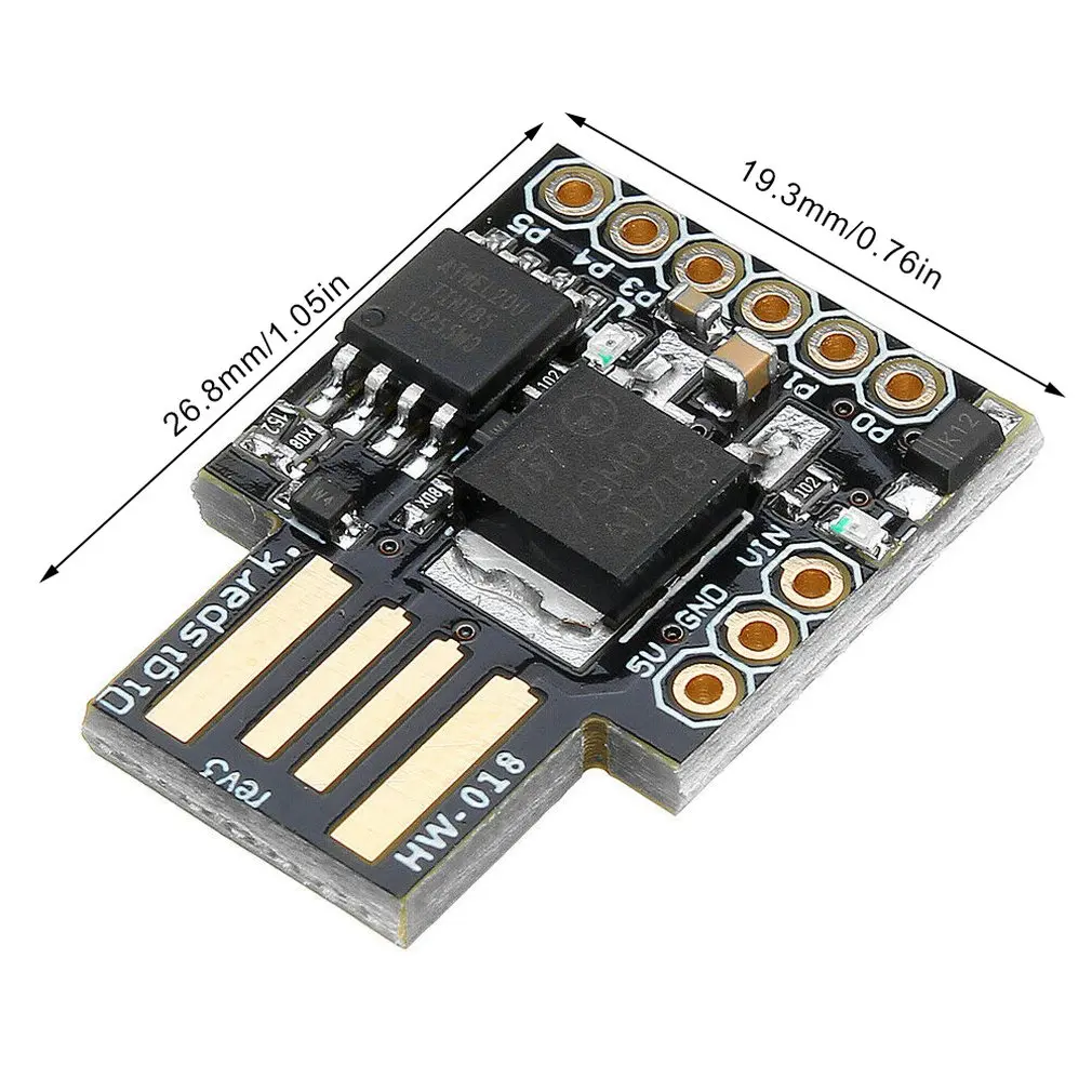 10PCS TINY85 Digispark Kickstarter Micro Development Board ATTINY85 Module For Arduino IIC I2C USB Durable Module Accessories images - 6