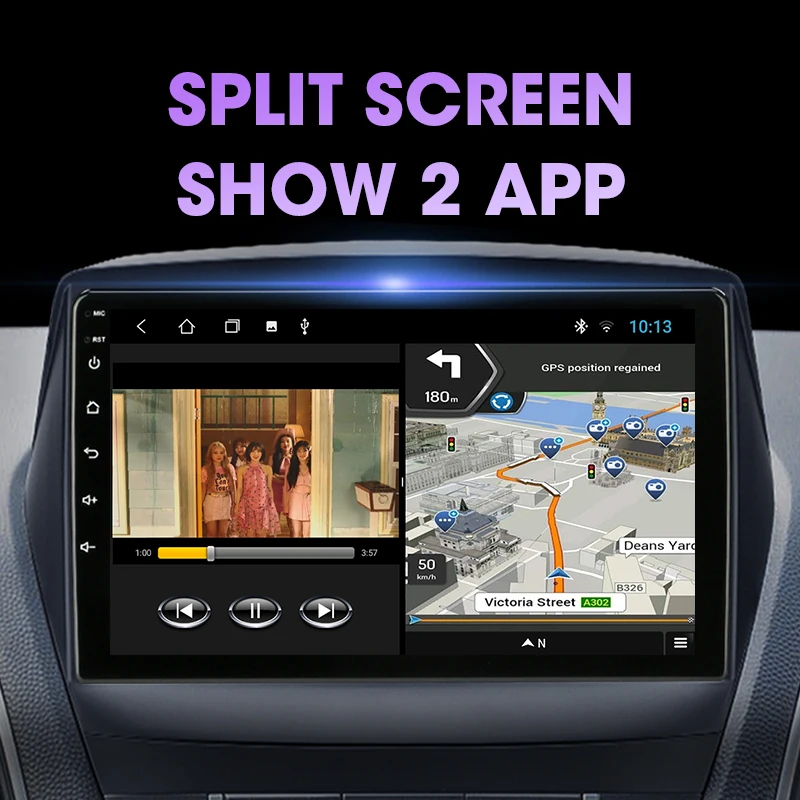 $91.92 JMCQ 2 Din Android 11 Car Radio for Hyundai Tucson 2 LM IX35 2009-2015 Multimedia Video Player GPS Navigaion RDS Stereo Screen