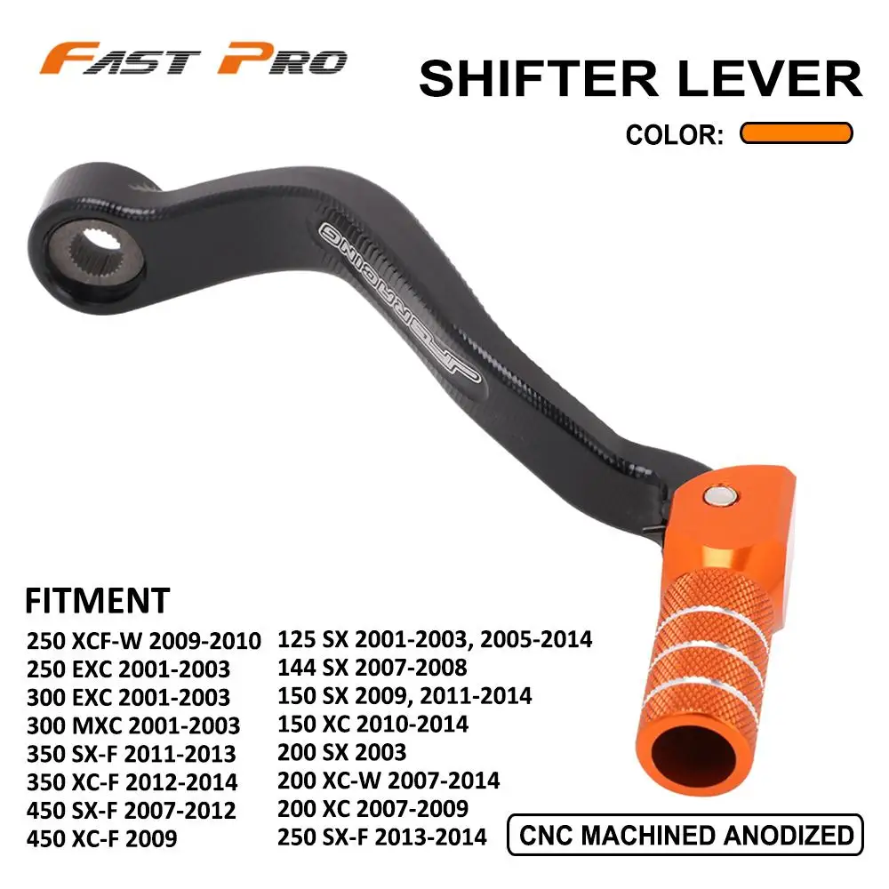 

Motorcycle Accessories Gear Shift Lever Foot Brake Levers Pedal For Ktm SX XC EXC SXF EXCF XCW XCF 125 150 200 250 350 450 500