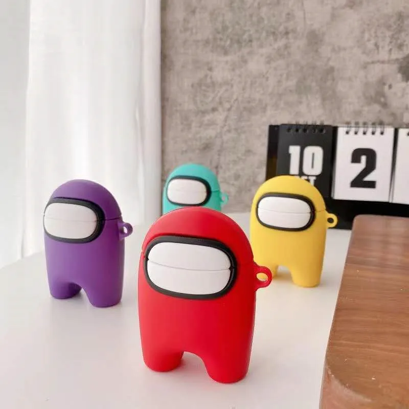 

Earphone Cases Web Celebrity Space Werewolf Kills Pro3 Bluetooth Headset Protector Apple For Airpods1/2 Generations