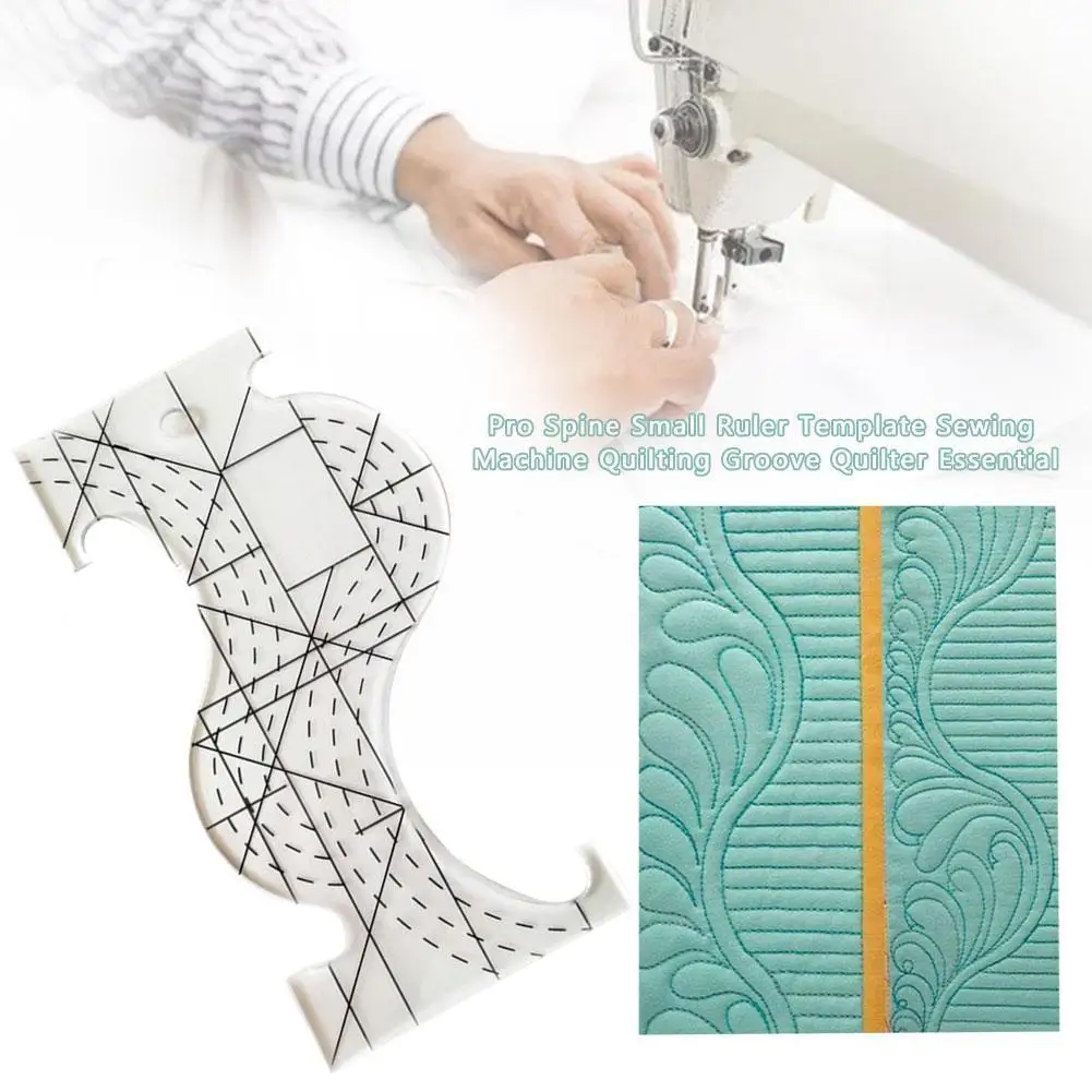 

Маленькая рифленая линейка для швейной машины, линейка, шаблон, домашние детали для шитья, аксессуары, новинка K6a8