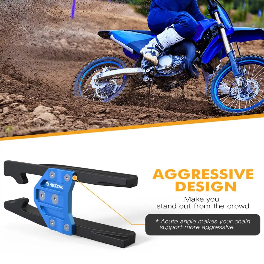 Направляющая цепи для Yamaha YZ 85 YZ85 2002-2021 2020 2019 2018 2017 2016 2015 Team 2014-2011