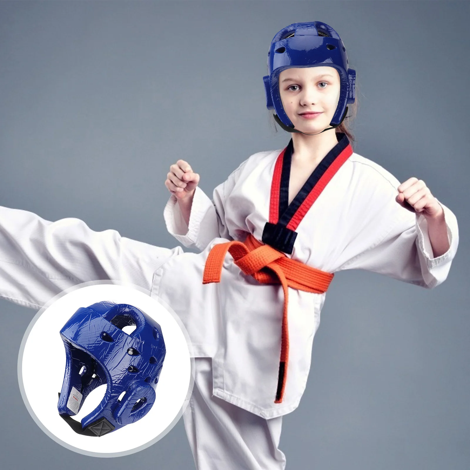 

EVA Kickboxing Protective Gear Shock-absorbant Taekwondo Children Head Kid's