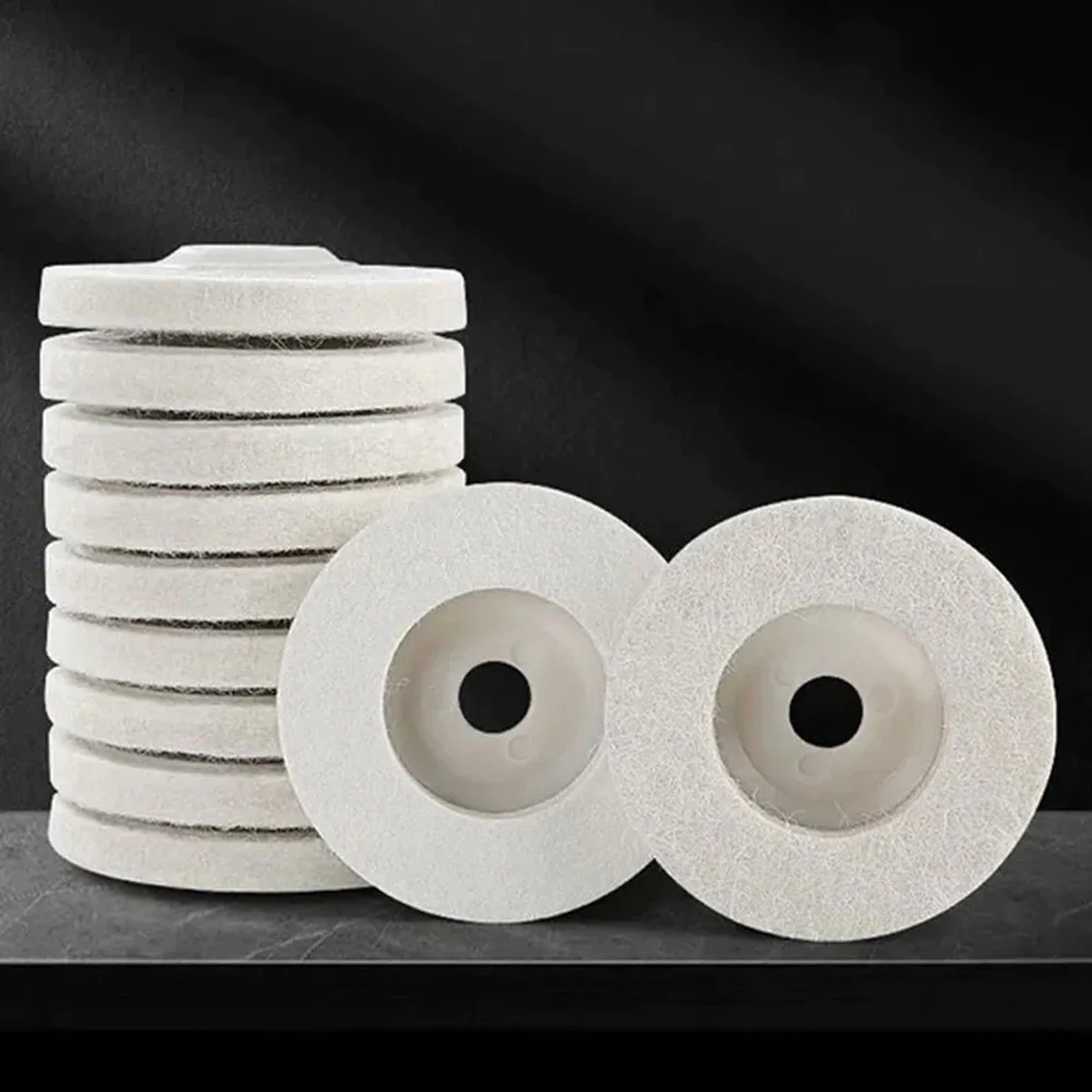 

Wool Polishing Wheel Discs Sturdy Felt Buffing Wheel For Drill Buffer