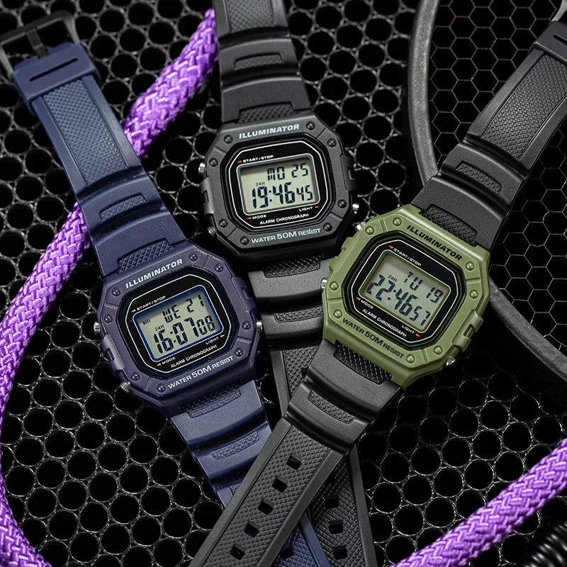 Фото Для Casio резиновый ремешок для часов AQ-S810W/S800W AE-1000W W-800H/735H спортивный силиконовый ремешок для часов №2