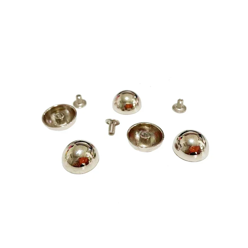 50 комплектов 15 мм шпильки из сплава винтовые пуговицы в форме - Цена: 829