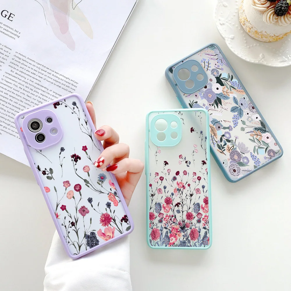 

Чехол S21 Plus для Samsung A52, чехол A52S, A53, 5G A12, A51, A32, A31, A71, A22, A33, чехол с цветочным принтом для Samsung S20, FE, S21, S22, ультраударопрочный
