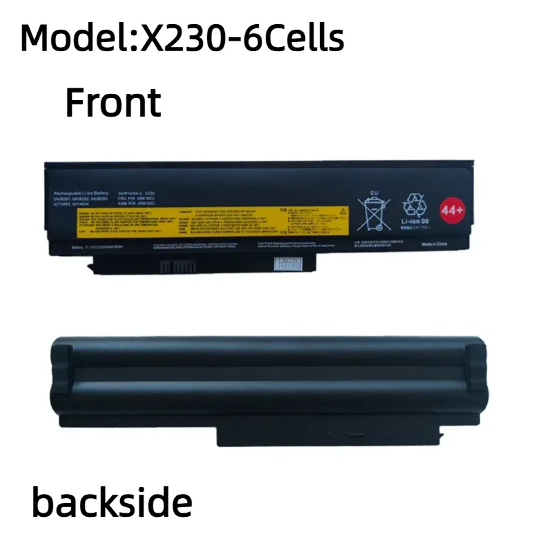 Аккумулятор для ноутбука Lenovo Thinkpad X230 X230i X230S 45N1024 45N1028 45N1029 45N1020 45N1021 6 ячеек 9