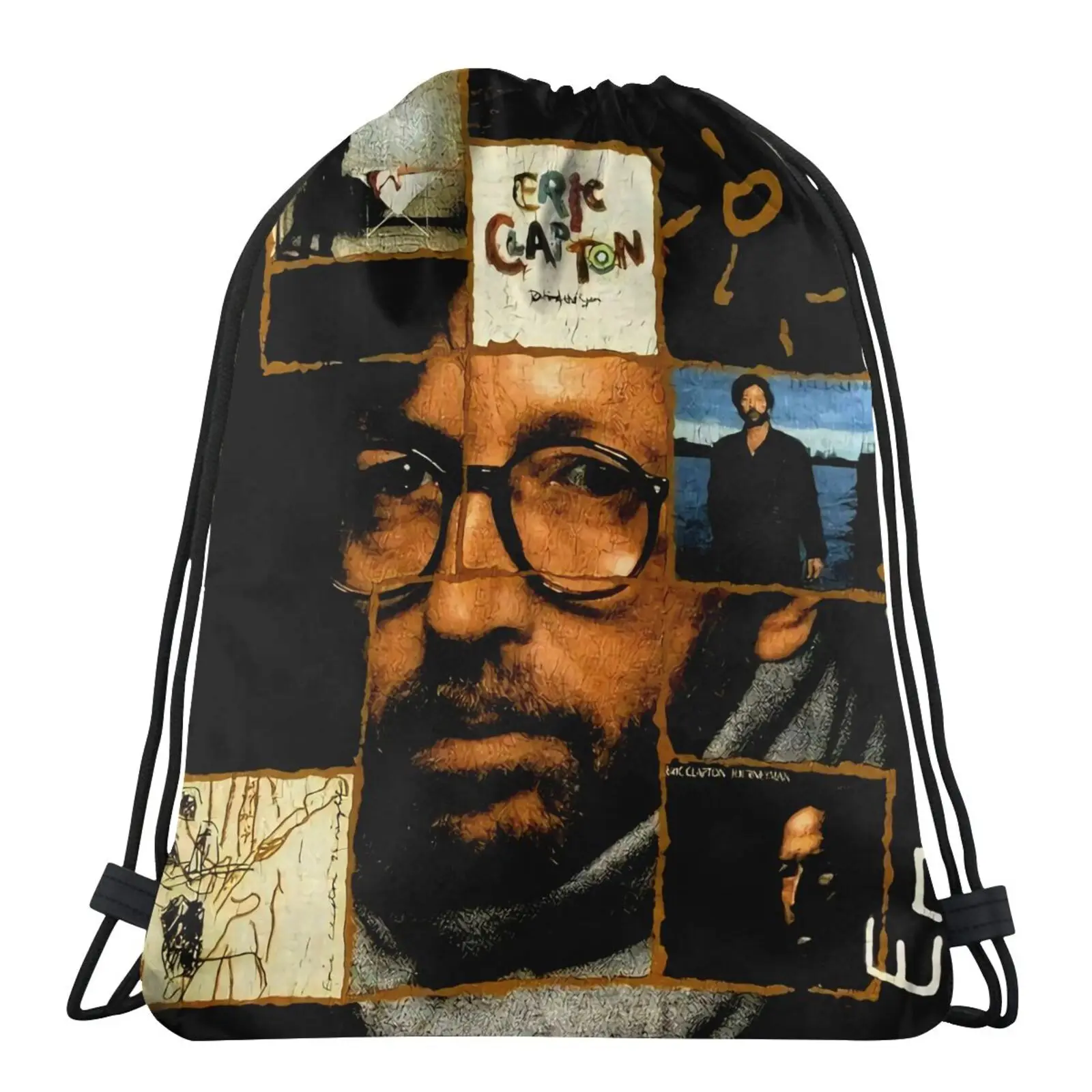 

1992 Eric Clapton Behind The Sun Bag Canvas Bag Bucket Bag Bag Women Canvas Bags Custom Logo Fabric Bags Cotton Drawstring Bag