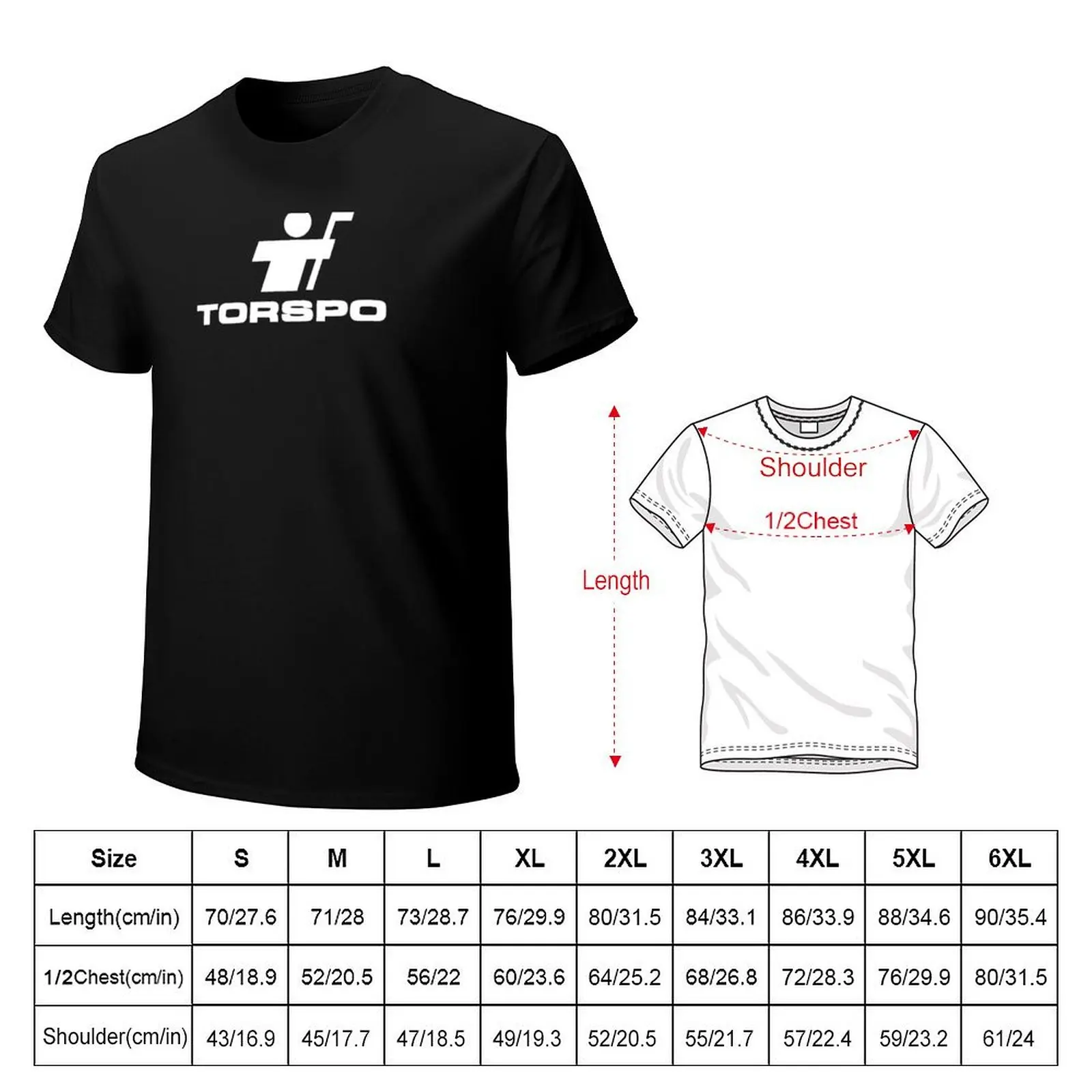 Фото Футболка Torspo Retro Hockey Logo из базового хлопка, не дающаяся под усадку №2