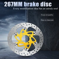 new motorcycle modified disc brake disc y15 disc brake 267mm universal