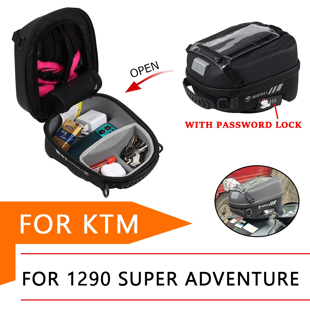 Для KTM 1290 Super Adventure R S T 2023 2024 аксессуары для мотоциклов сумка на бак рюкзак багажа
