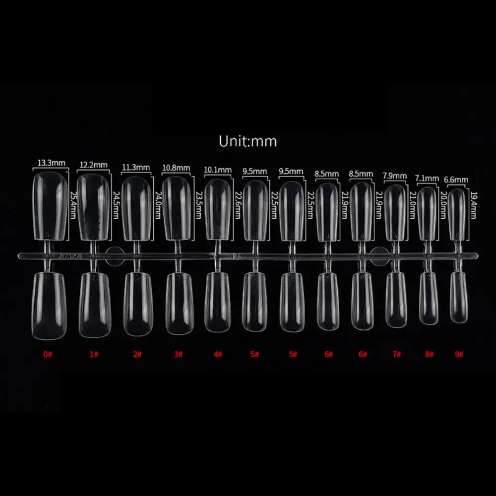 24 шт./коробка накладные ногти для девочек