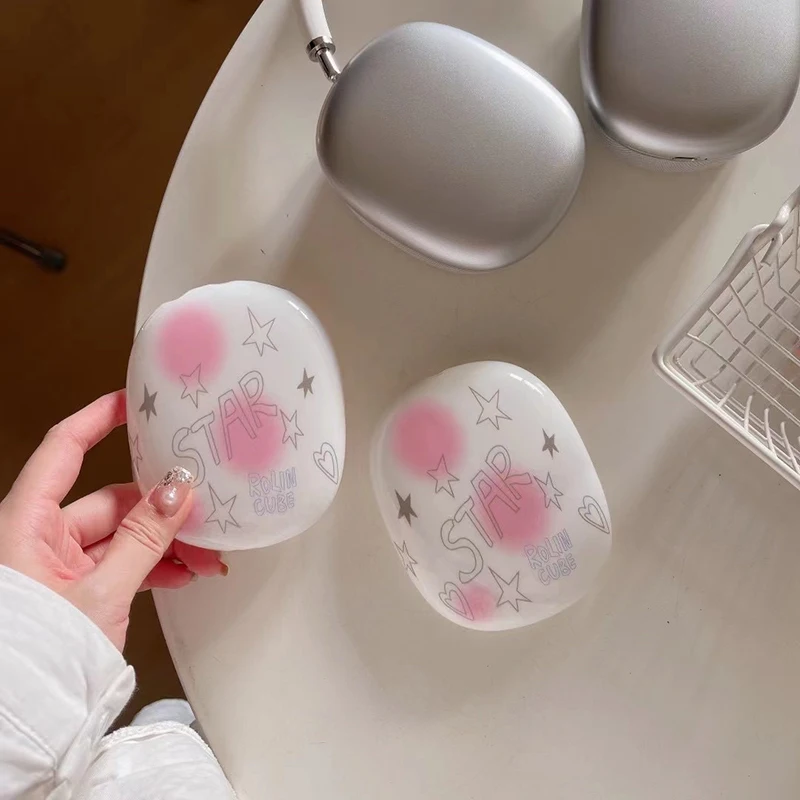 Защитный чехол Star для Apple Airpods Max мягкий наушников с защитой от царапин аксессуары