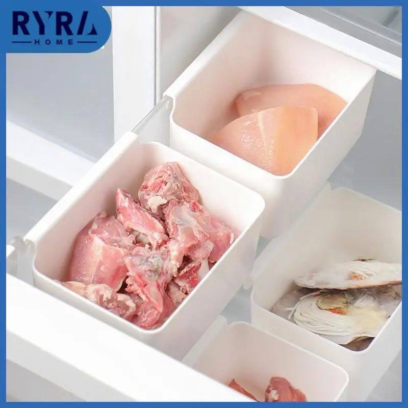 

Storage Box Multi-functional Lockers Household Dish Drying Rack Separate Storage Withstand Low Temperature Wholesale Plastic