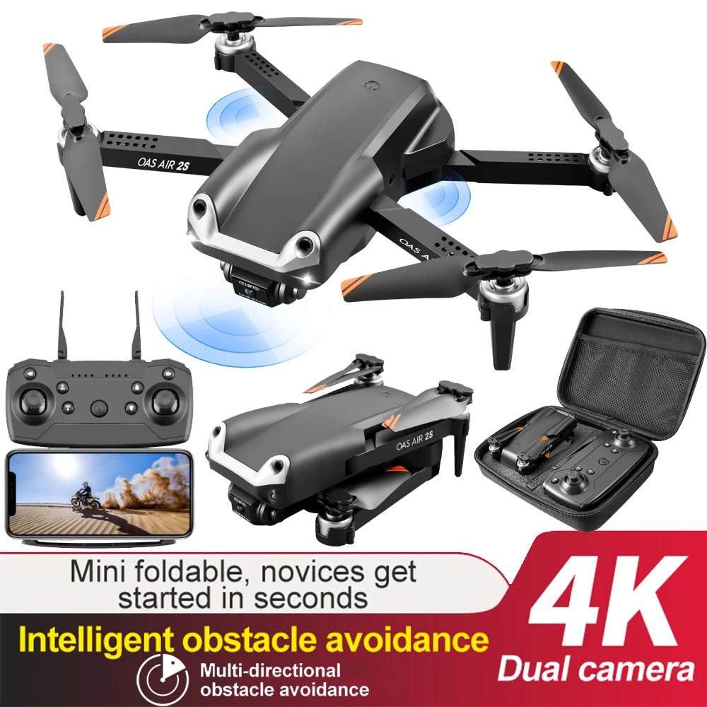 

LSRC Z608 New Rc Drone 4K Dual Lens Wide Angle Camera WiFi Fpv Real-time Transmission Helicopter Foldable Quadcopter Dron Toys