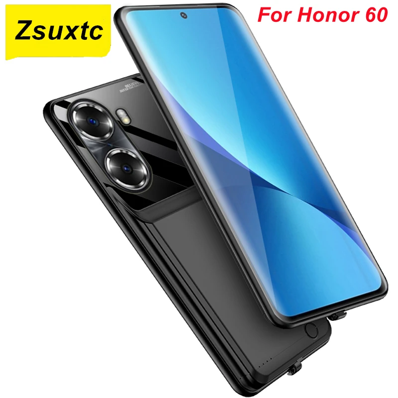 

Чехол для телефона Huawei Honor 60, 10000 мАч, чехол для аккумулятора Huawei Honor 60, чехол для зарядного устройства, чехол для внешнего аккумулятора