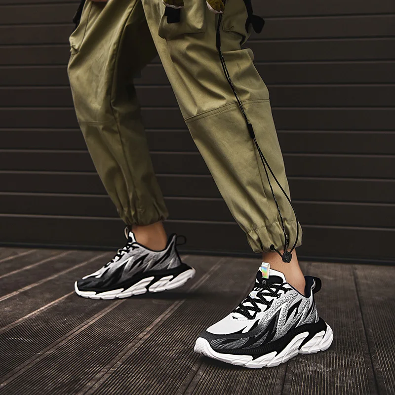 NEW 39-46 Men's Fashion Comfortable Casual Sneakers Adult Teenagers Outdoor Running Shoes Walking Shoes School Sports Shoes