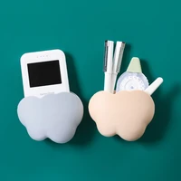cloud shape storage boxes wall hanging remote control cellphone storage container lightweight portable box outdoor part