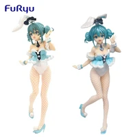 furyu original miku anime figure white bunny girl 30cm pvc collection ornaments model figurine toys for girls gift