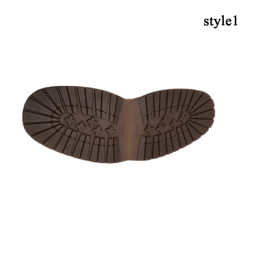 1 пара сменных прочных подошв для обуви классическая резиновая нескользящая