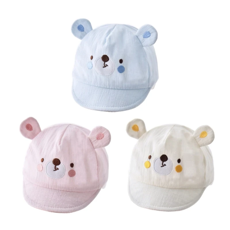 

Y55B Soft Brimmed Baby Hat Children Baseball Hat Sunproof Hat Baby Fisherman Hat