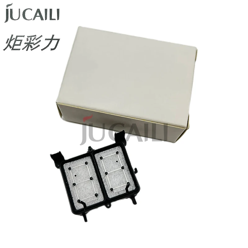 Фото Верхняя крышка головки Jucaili DX5 для Epson R1800 R1900 R2000 R2400, детали принтера, чернильная подушечка, колпачок, станция №4