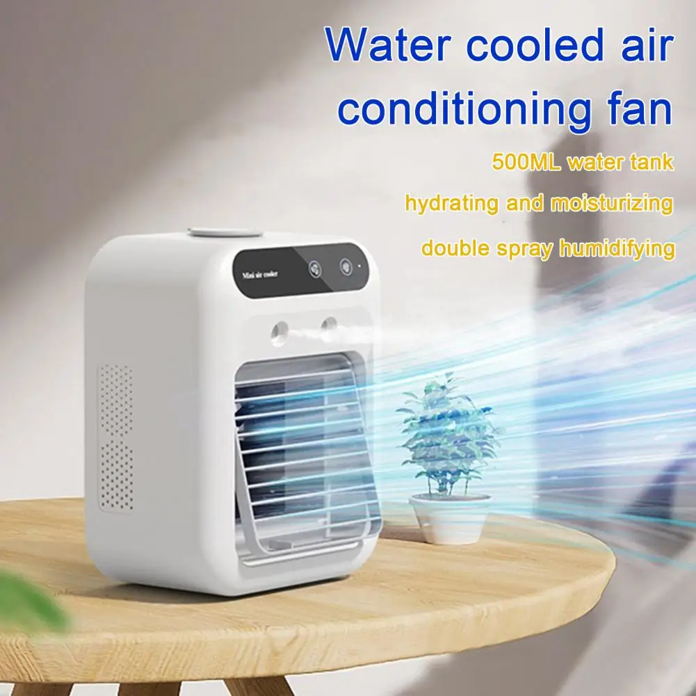 

Воздушный охладитель, 500 мл, 2 скорости, 15 градусов, 9 лезвий